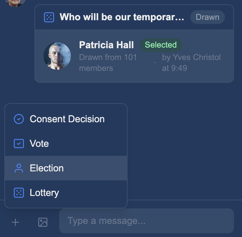 Governance tools, built into chat